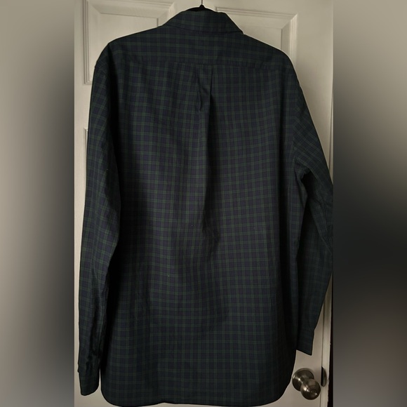 Men’s Polo by Ralph Lauren plaid button down shirt. Size 17/43 - Picture 5 of 5